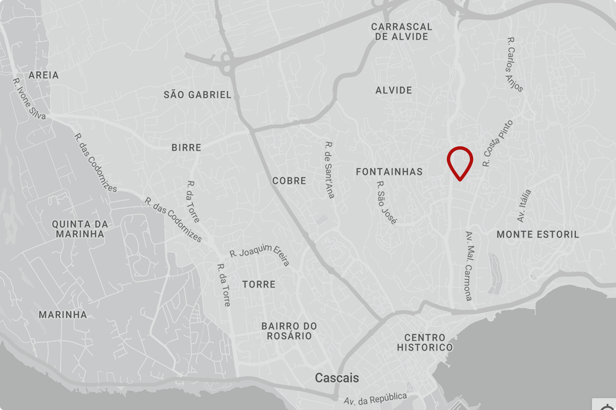 Map of Cowork Cascais